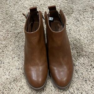 Brown booties